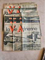 Lot De 11 Revues La Vie Aérienne 1935 : N°1, 2, 5, 6, 7, 8, 9, 10, 11, 12 Et 13 - 1900 - 1949