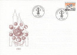 FDC SLOVAKIA 476 - Iglesias Y Catedrales