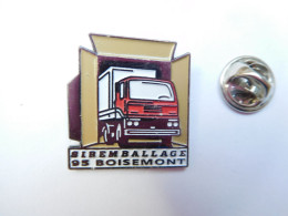 Beau Pin's , Transport Camion , Siremballage , Boisemont , Val D'Oise - Transport Und Verkehr