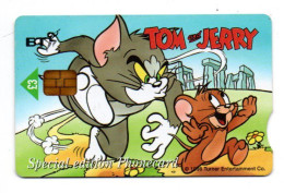 TOM ET JERRY Disney  Film Movie  Télécarte  Royaume Uni Phonecard    (K 286) - Verzamelingen