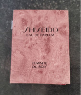 Echantillon Tigette - Perfume Sample - Féminité Du Bois De Shiseido - Muestras De Perfumes (testers)