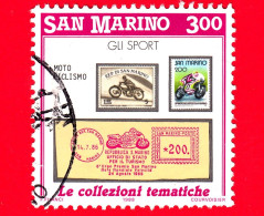 SAN MARINO - Usato - 1988 - Promozione Della Filatelia - Collezioni Tematiche - Gli Sport - 300 - Gebraucht