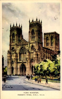 Artiste CPA York Yorkshire England, Minster - Other & Unclassified