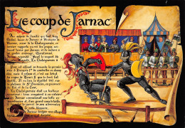 16  Le Coup De  JARNAC  Escrime épée Chevalier  N° 12 \MK3003 - Jarnac