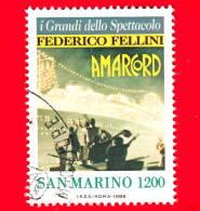 SAN MARINO - Usato - 1988 - I Grandi Dello Spettacolo - Federico Fellini - Amarcord - 1200 - Used Stamps