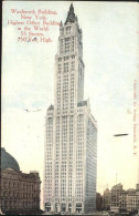 11922413 New_York_City Woolworth Building  - Sonstige & Ohne Zuordnung