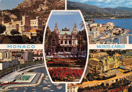 MONACO   Multivue  De La Principauté Souvenir  N° 165 \MK3006 - Panoramische Zichten, Meerdere Zichten