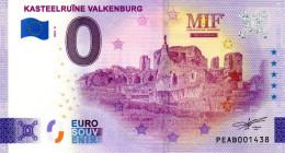 Billet Touristique - 0 Euro - Pays-Bas - Kasteelruïne Valkenburg (2022-2) - Privéproeven