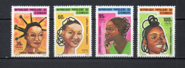 CONGO  N° 424 à 427    NEUFS SANS CHARNIERE COTE 4.50€    COIFFURE   VOIR DESCRIPTION - Ungebraucht