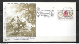 LILLE - 300 Ans Du Rattachement - 1967 - 56 - Andere & Zonder Classificatie