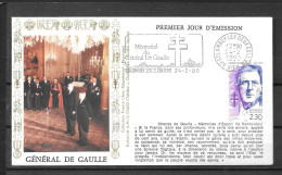 COLOMBEY LES 2 EGLISES - 1971 - De Gaulle - Anniversaire Du Mémorial 5 Ans - 21 - 3 - Otros & Sin Clasificación