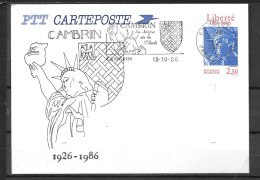 CAMBRIN - 1986 - La Statue De La Liberté - 17 - Other & Unclassified