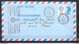 Aérogramme - 1983 - Transport Par Ballon "Le Megève" - 6 - Other & Unclassified