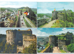 BOUILLON - 4 POSTKAARTEN    (14.263) - Bouillon