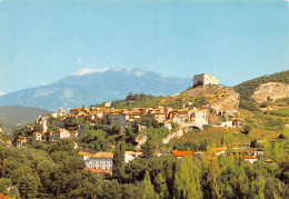 84 VAISON LA ROMAINE  Vue D'ensemble Mont Ventoux Et  Haute Ville   N° 23 \MK3012 - Vaison La Romaine