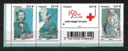 "150 Ans Croix-Rouge Française" 2014 - 4910 à 4913 - 4 Timbres Du Bloc F4910 - Nuovi