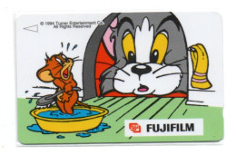 TOM ET JERRY Disney  Film Movie BD  Télécarte SINGAPOUR  Fujifilm Phonecard Telefonkarte   (K 290) - Singapour