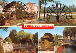 84 L' ISLE SUR LA SORGUE Multivue Des Roues à Aubes N° 112 \MK3017 - L'Isle Sur Sorgue