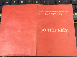 VIET NAM SOUTH STATE BANK SAVINGS BOOK PREVIOUS -1 975-PCS 1 BOOK - Assegni & Assegni Di Viaggio