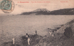 83 / PORQUEROLLES / VUE DES ROCHERS DES MEDES - Porquerolles