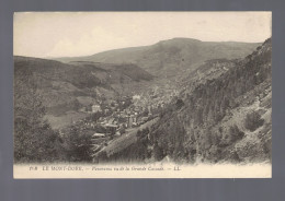 63  LE  MONT DORE PANORAMA  BON ETAT  ECRITE   2 SCANS - Le Mont Dore