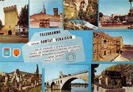 84  Télégramme Du Comtat Venaissin Vaucluse Lubéron   N° 104 \MK3018 - Vaison La Romaine