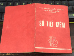 VIET NAM SOUTH STATE BANK SAVINGS BOOK PREVIOUS -1 975-PCS 1 BOOK - Cheques & Traveler's Cheques