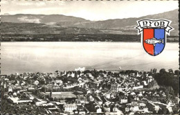 11919151 Nyon VD Fliegeraufnahme Et Mont Blanc Lac Nyon VD - Otros & Sin Clasificación