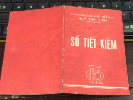 VIET NAM SOUTH STATE BANK SAVINGS BOOK PREVIOUS -1 975-PCS 1 BOOK - Cheques & Traverler's Cheques