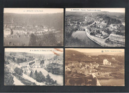 BOUILLON - 4 POSTKAARTEN    (14.280) - Bouillon