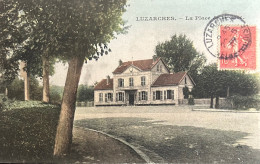 95 - LUZARCHES - La Place De La Gare - Luzarches