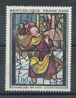 1377** Vitrail De L'Eglise Sainte-Foy à Conches - Unused Stamps