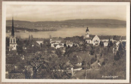 CPSM SUISSE - KREUZLINGEN - Très Jolie Vue Générale Au Bord De L'eau - Détails Maisons - Kreuzlingen