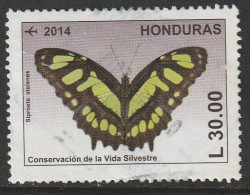 HONDURAS, USED STAMP, OBLITERÉ, SELLO USADO - Honduras