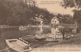 Sites Pittoresques De Franche-Comté 25 (10328) Bassins Du Doubs - 4 E Bassin - L'Embarcadère, Rare - Autres & Non Classés