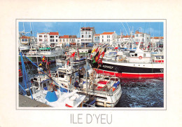 85  Île D'Yeu Port Joinville Les Bateaux De Pêche  N° 76  \MK3027 - Ile D'Yeu