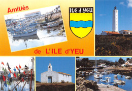 85  Île D'Yeu  Multivue   Blason Amitiés  N° 98  \MK3027 - Ile D'Yeu