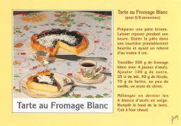 Recette Tarte Au Fromage Blanc Alsacienne Ou Käsekuchen Strasbourg  N° 7 \MK3029 - Recettes (cuisine)