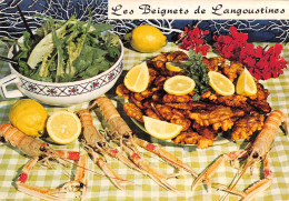 Recette Beignets De LANGOUSTINES EMILIE BERNARD   N° 14 \MK3029 - Recetas De Cocina