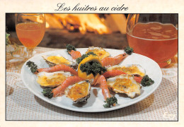 Recette Les Huitres Au Cidre Bretteville Sur Odon  Caen   N° 23 \MK3029 - Recettes (cuisine)