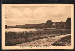 AK Berlin-Zehlendorf, Restaurant Königliches Forsthaus Paulsborn  - Hunting