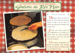 Recette Galette De Blé Noir  Bretonne LOUANNEC  N° 45 \MK3029 - Ricette Di Cucina