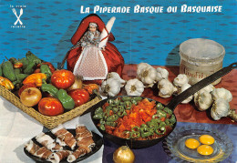 Recette PIPERADE BASQUE Ou BASQUAISE Jambon De Bayonne  N° 70 \MK3029 - Recettes (cuisine)
