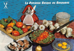 Recette PIPERADE BASQUE Ou BASQUAISE Jambon De Bayonne  N° 70 \MK3029 - Recipes (cooking)