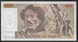 100 Francs - Delacroix 1994 - K.265 - 572189  - NEUF, Pas De TROU Et Pas De Plis - TTB - 100 F 1978-1995 ''Delacroix''