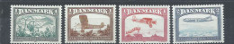 DINAMARCA  YVERT   742/45  MNH  ** - Airplanes