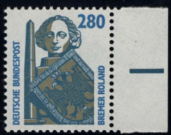1381 SWK 280 Pf Seitenrand Re. ** Postfrisch - Unused Stamps