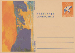 Liechtenstein Bildpostkarte P 82 Schellenberg / Bruno Kaufmann, Ungebraucht ** - Maximumkarten (MC)