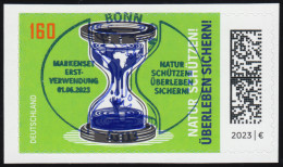 3773 Natur Schützen! Überleben Sichern! Selbstklebend Aus FB 128, EV-O Bonn - Used Stamps