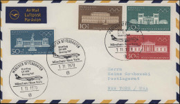 Erstflug Lufthansa LH 408 Boeing 747  Airmail München/ New York 1.11.1970 - Premiers Vols